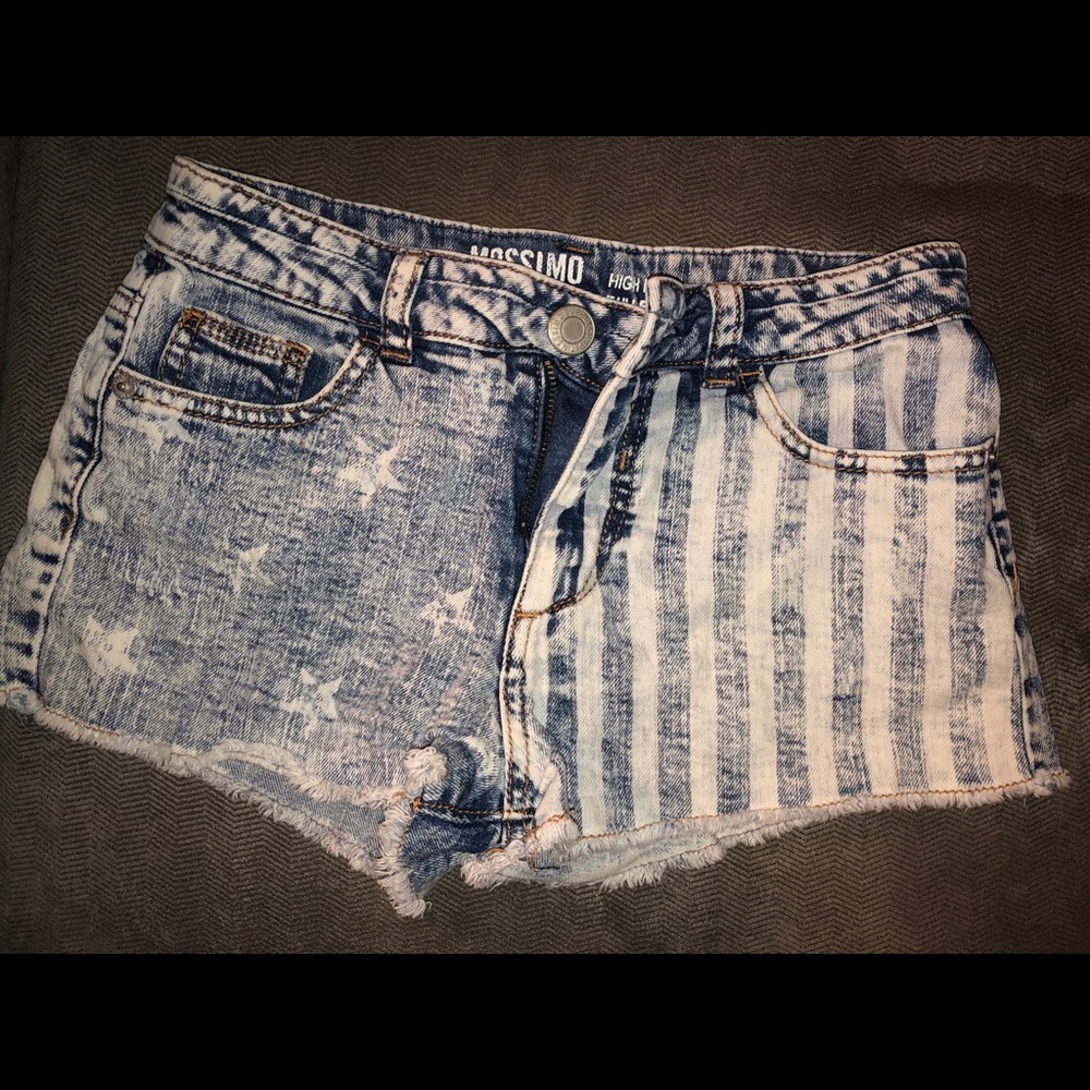Light Denim Shorts